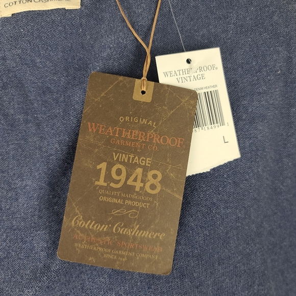 Weatherproof cashmere sweater men's size L - Picture 16 of 16